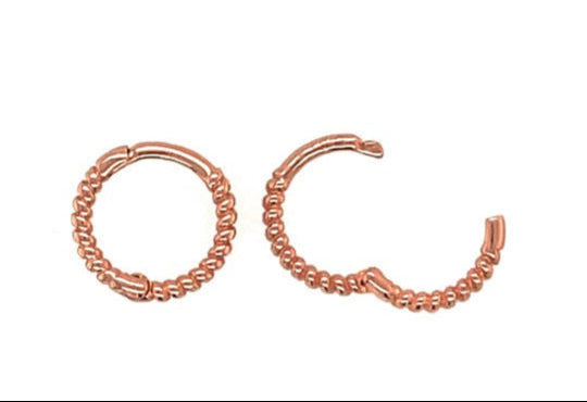 14k gold hoop