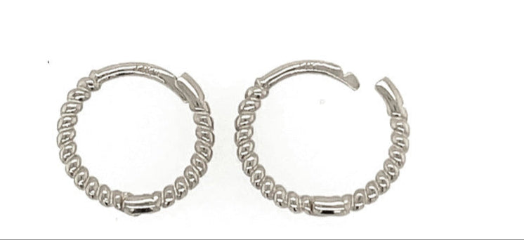 14k gold hoop