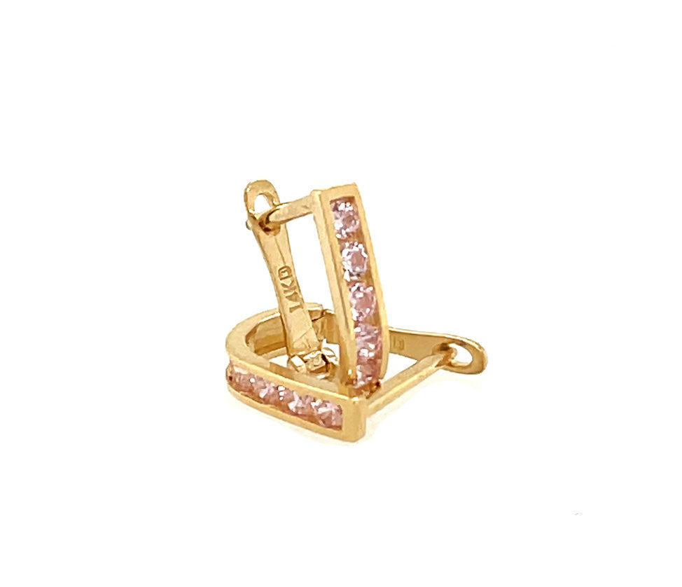 14k gold hoops