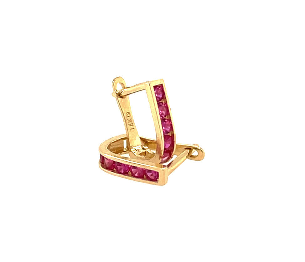 14k gold hoops