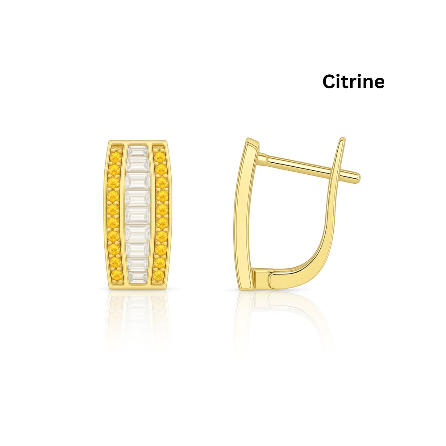 14k gold hoops