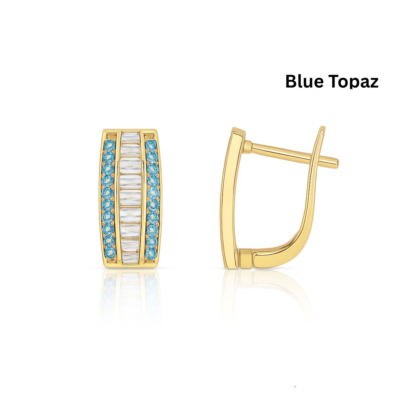 14k gold hoops