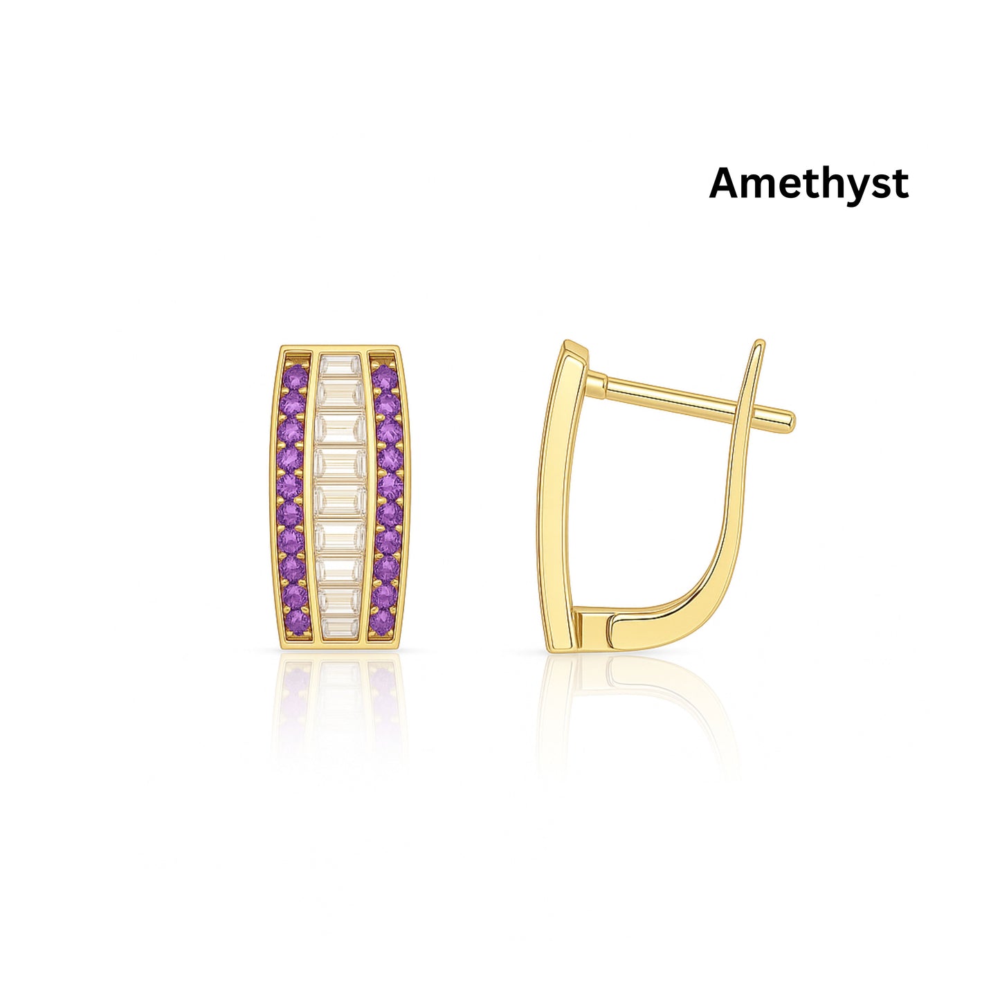 14k gold hoops
