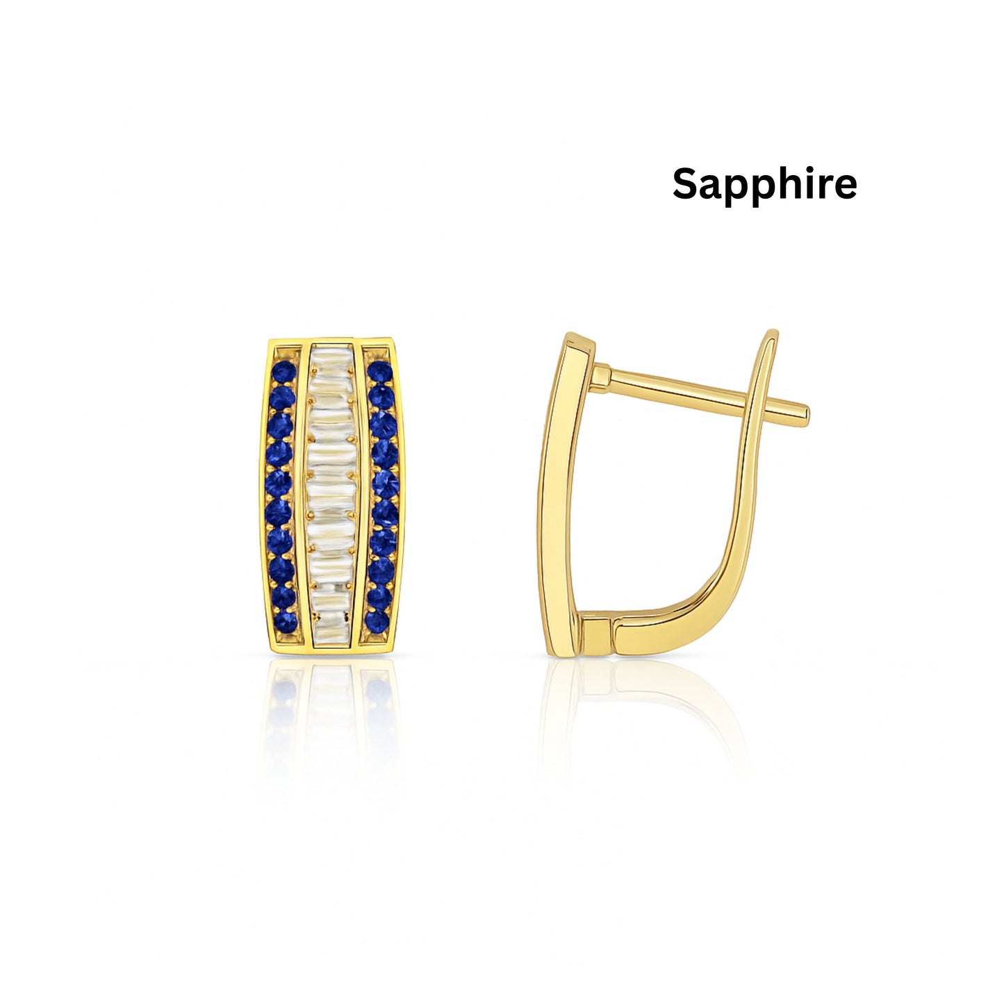 14k gold hoops