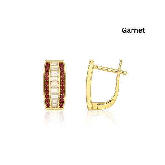 14k gold hoops